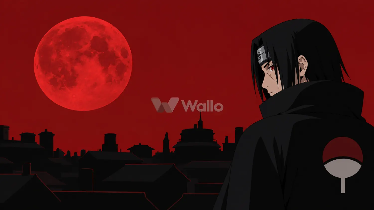 Itachi Beneath the Moonlight