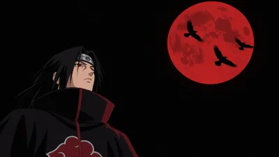 Itachi, Crows, and the Moon