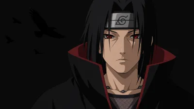 Itachi Beneath the Moonlight
