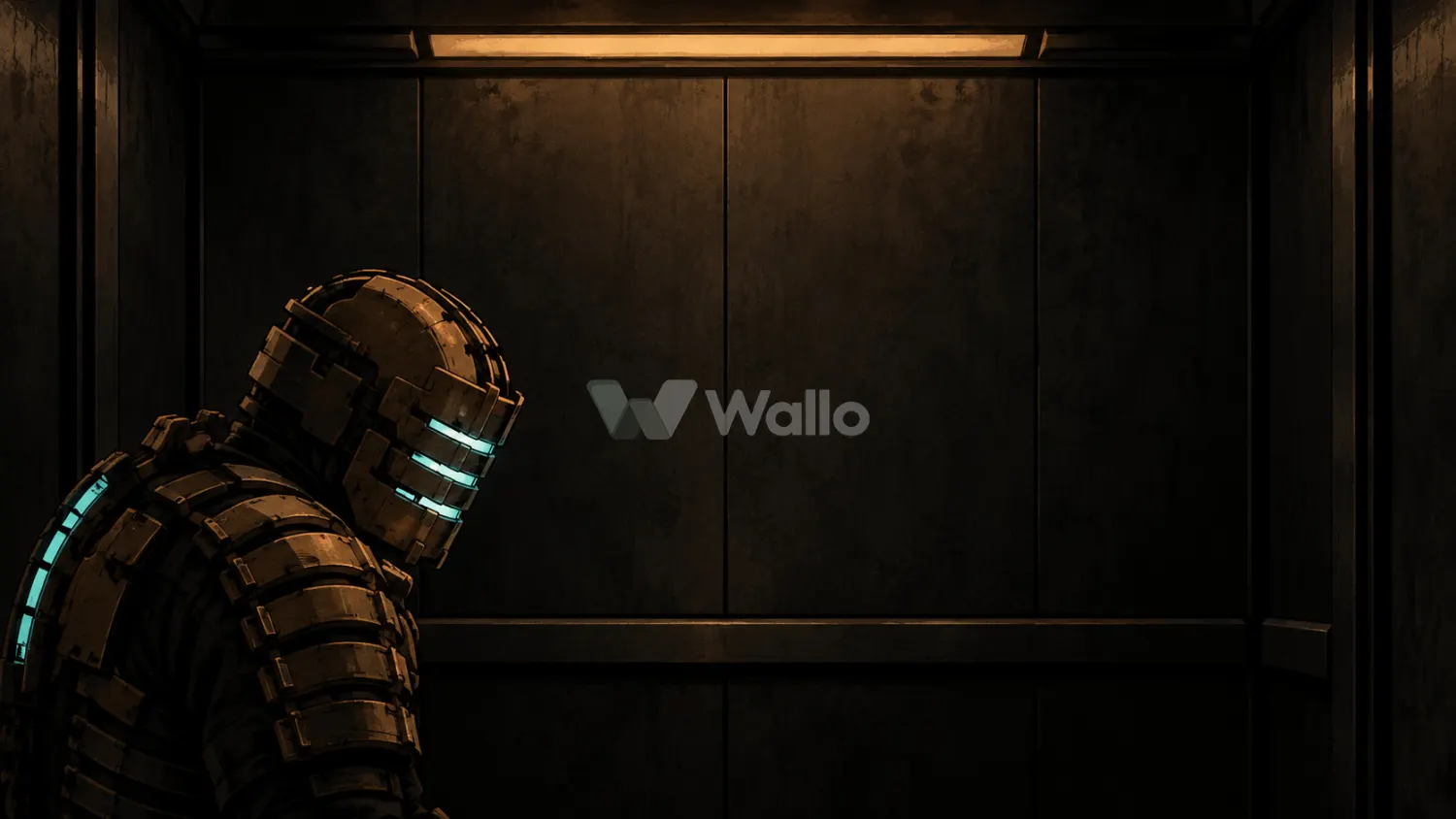 Isaac Clarke in the Empty Elevator 8