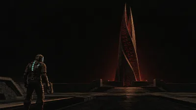Red Marker in the Silent Void