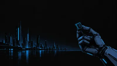 Cybernetic Hand with Data Chip