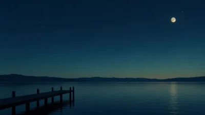 Quiet Moonlit Pier 18