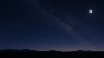 Quiet Indigo Milky Way