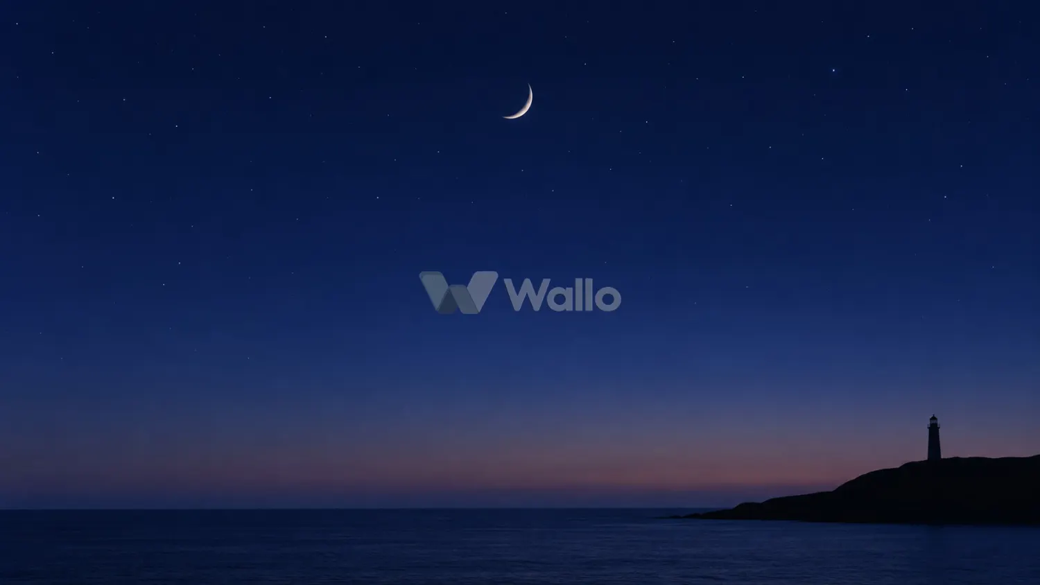 Crescent Over a Silent Lighthouse 4