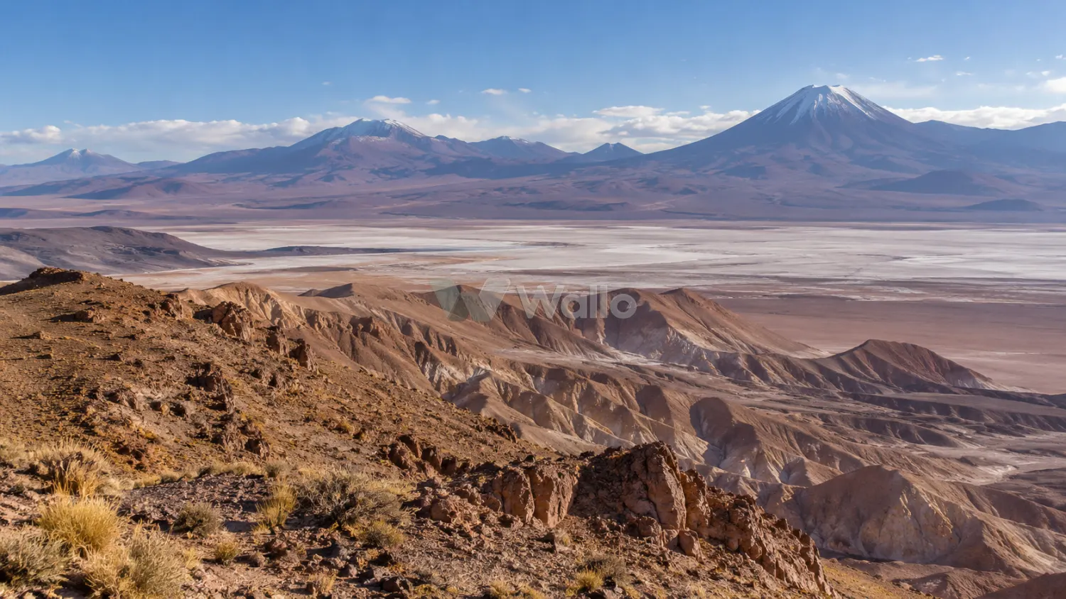 Atacama Salt Flat and Volcanoes