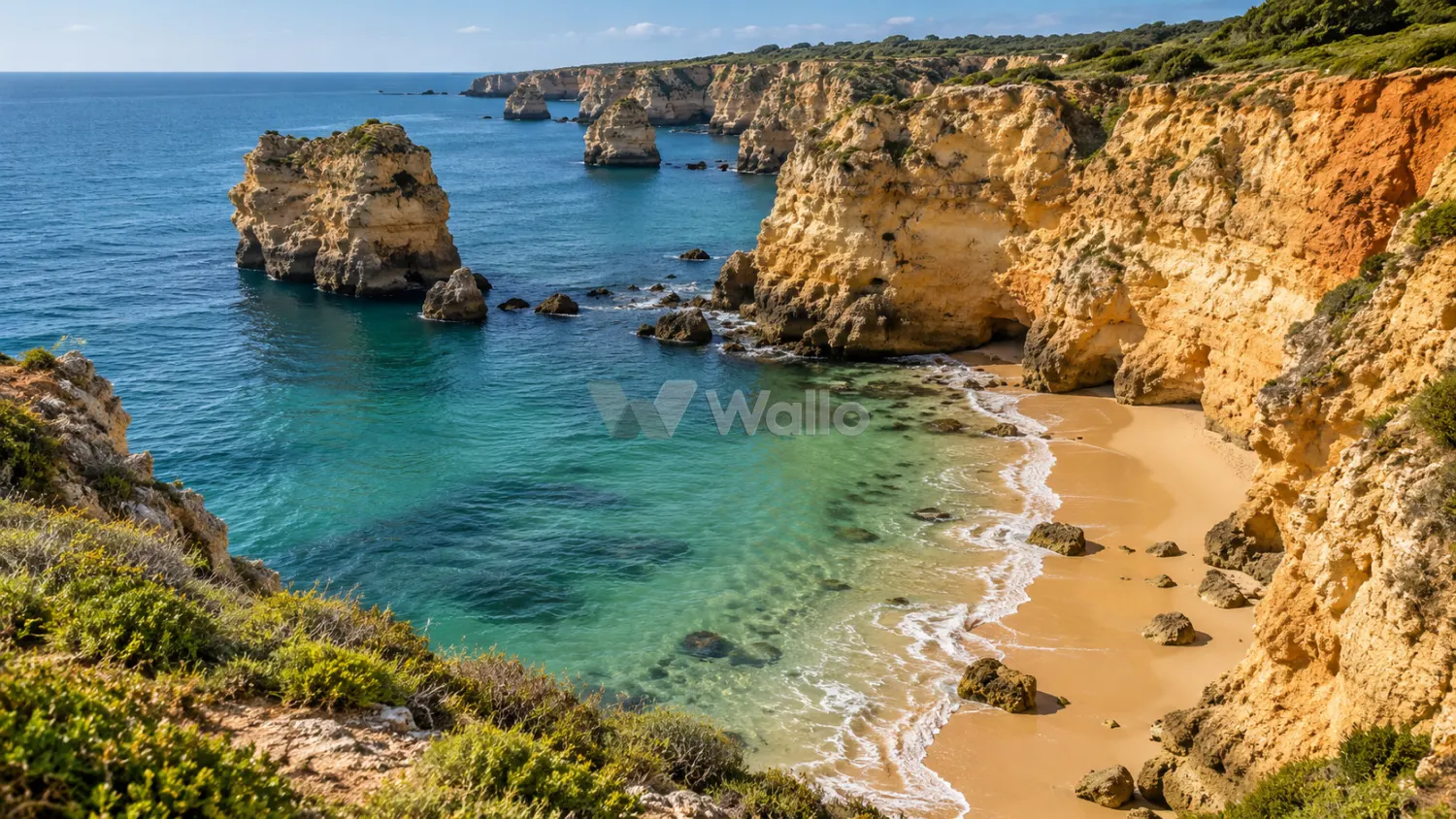 Algarve Cliffs and a Quiet Cove