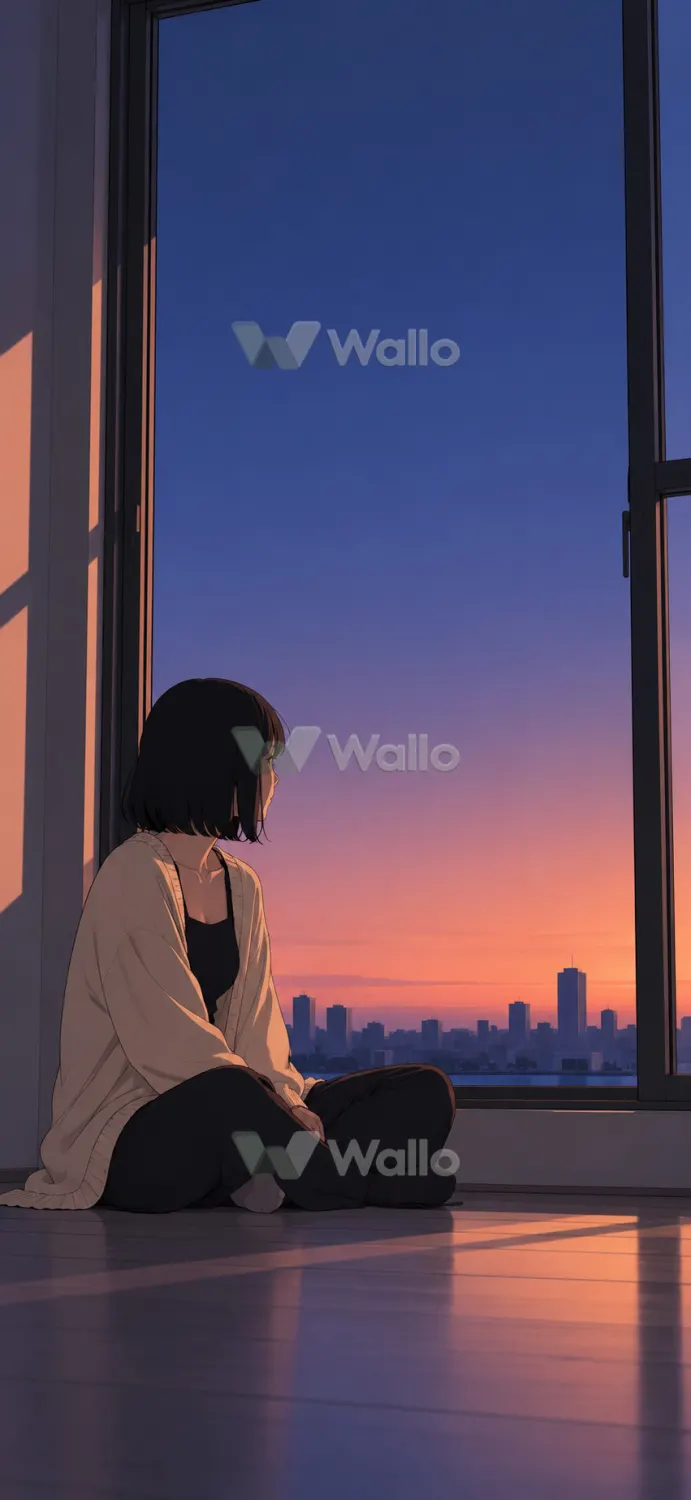 Solitude by the Open Window
