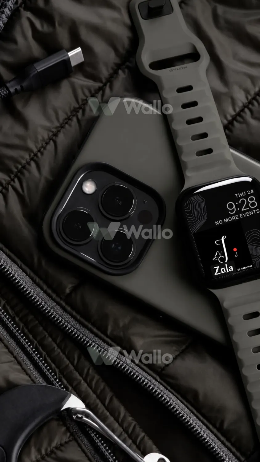 Charcoal Phone and Watch 8