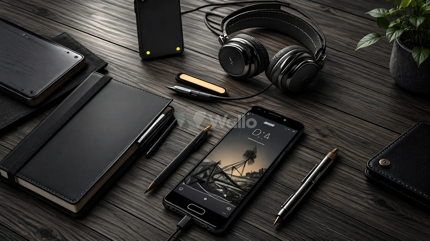Dark Matte Circuit Workspace
